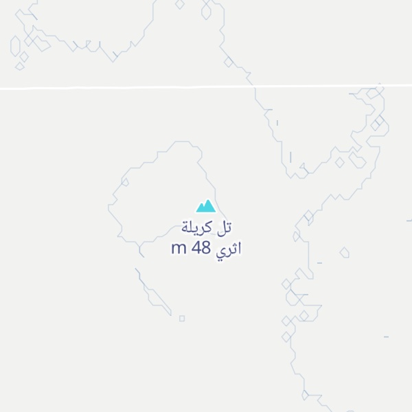 Map of تل كريلة اثري