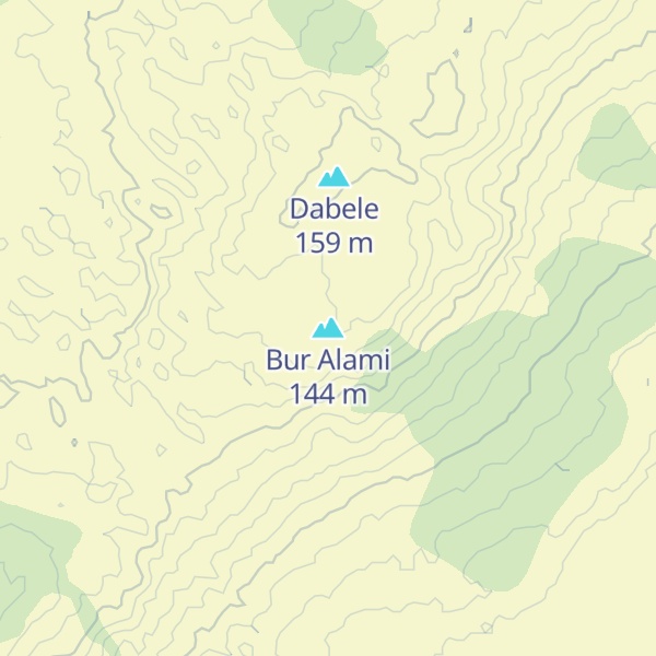 Map of Bur Alami