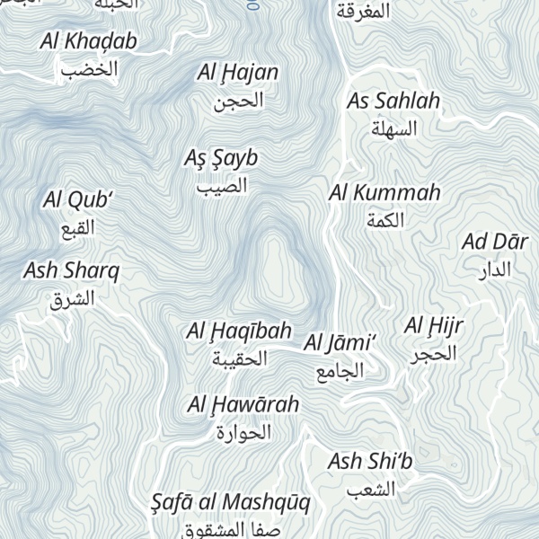 Map of الحقيبة