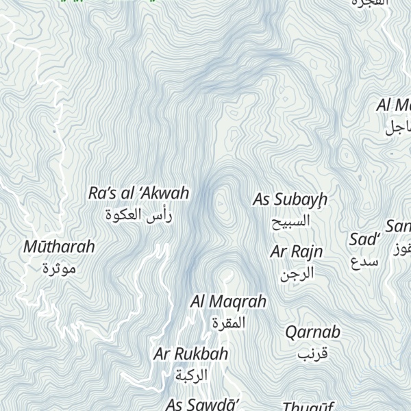 Map of Jabal Halhalah