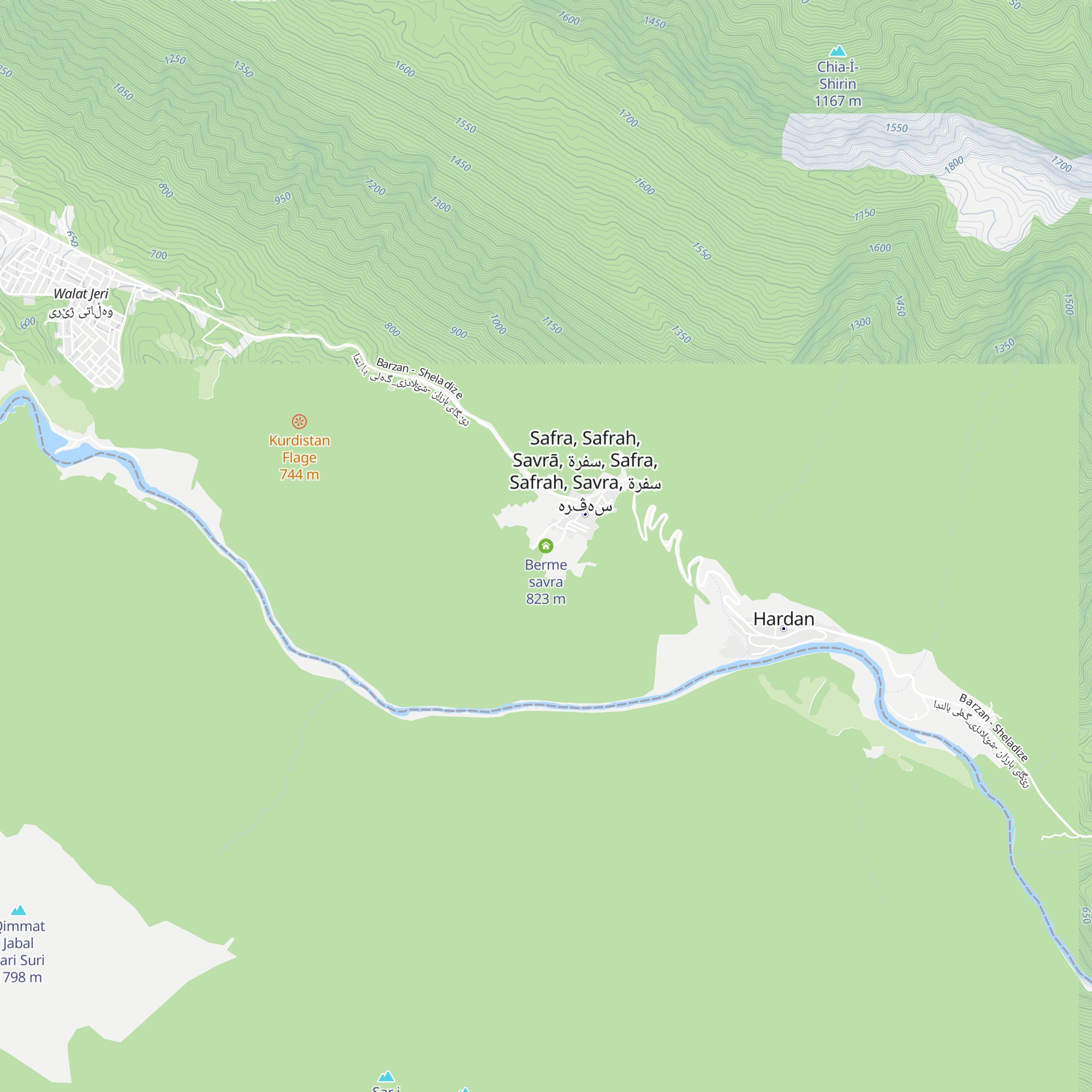 Berme savra map
