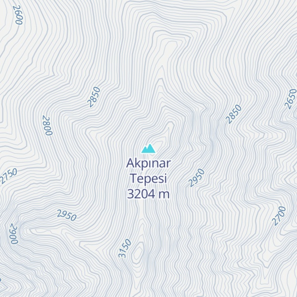 Map of Akpınar Tepesi