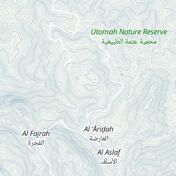 Map of Jabal ad Daburah