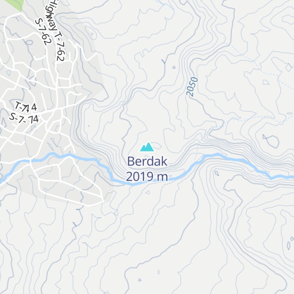 Map of Berdak