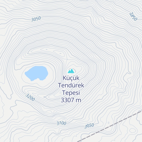 Map of Küçük Tendürek Tepesi