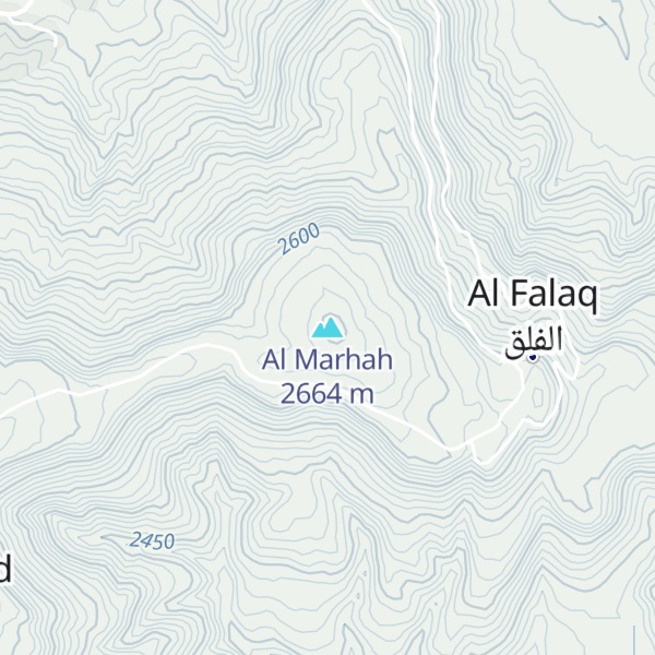 Map of Al Marhah