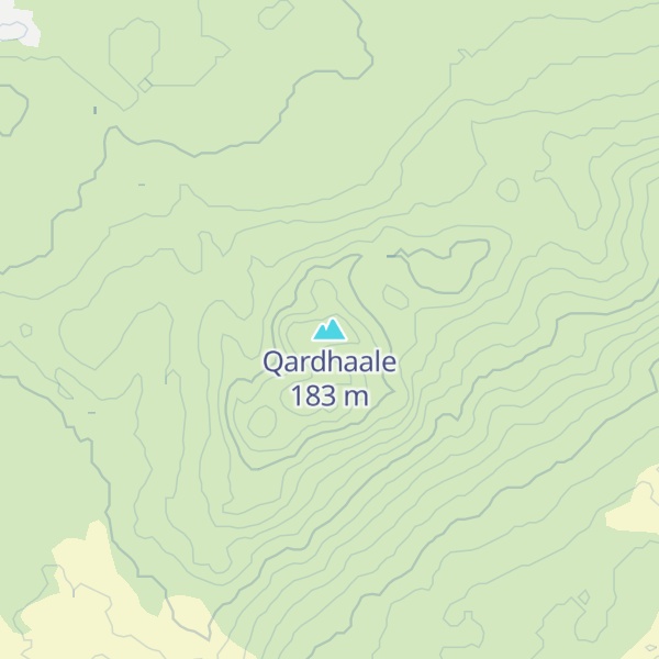 Map of Qardhaale