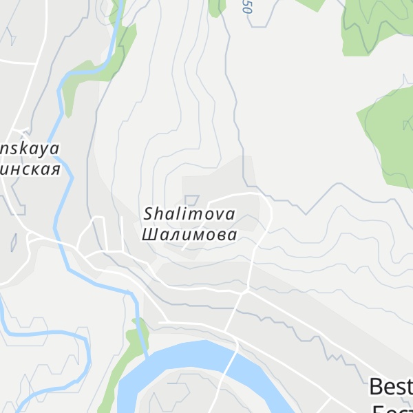 Map of Shalimova Gora