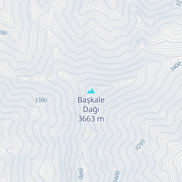 Map of Başkale Dağı