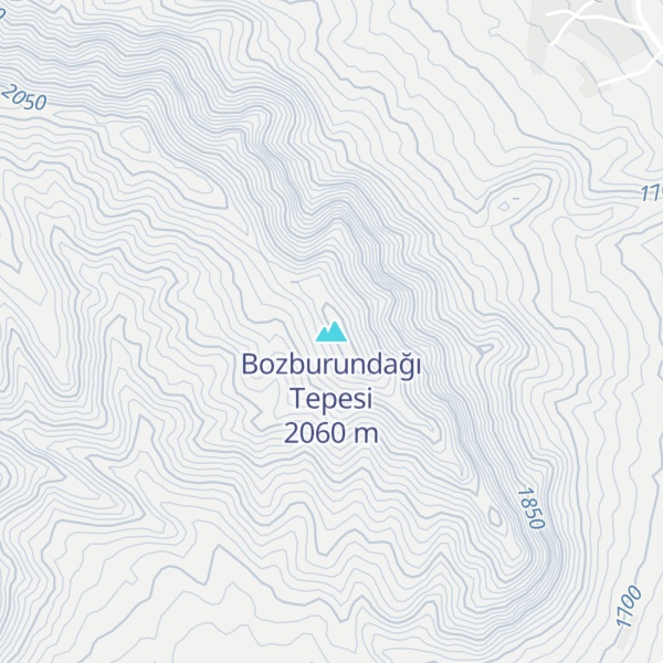 Map of Bozburundağı Tepesi