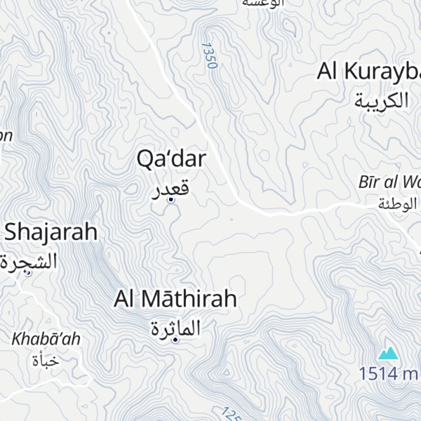 Map of Jabal Hagaga