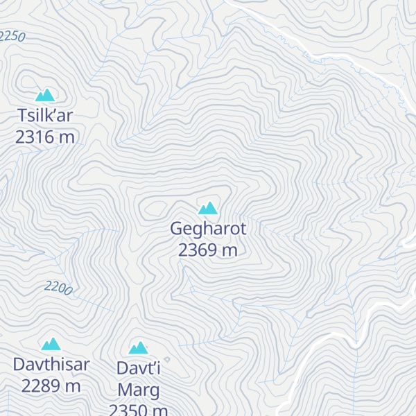 Map of Gegharot