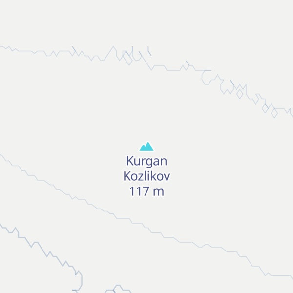 Map of Kurgan Kozlikov