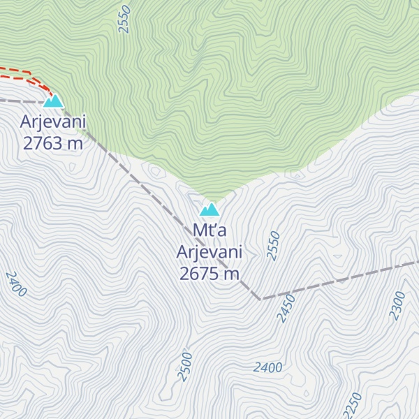 Map of Mt’a Arjevani