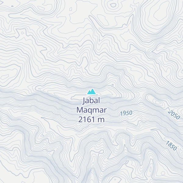 Map of Jabal Maqmar