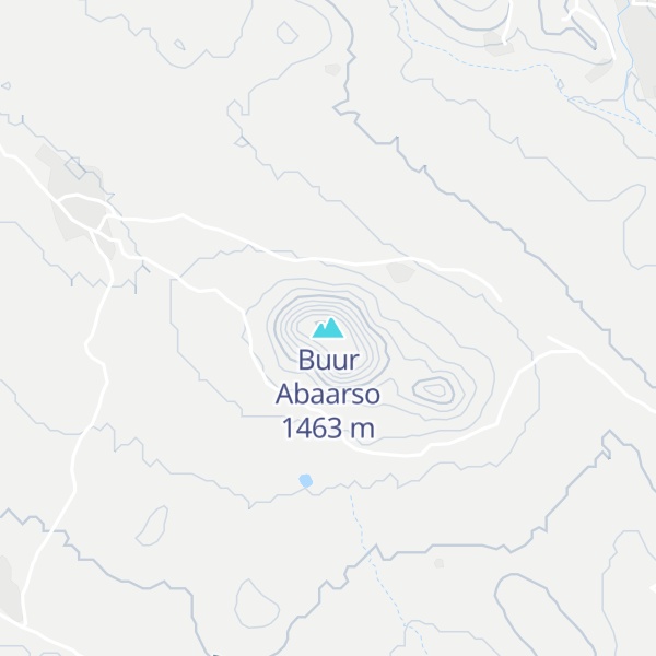 Map of Buur Abaarso