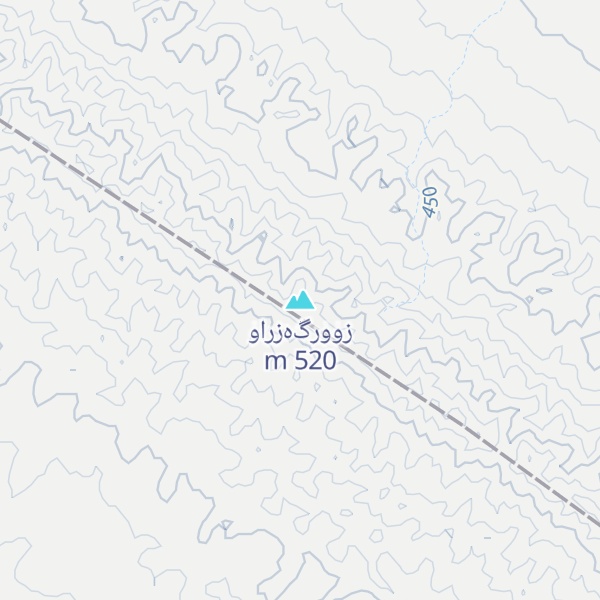 Map of زوورگەزراو