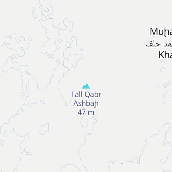 Map of Tall Qabr Ashbaḩ