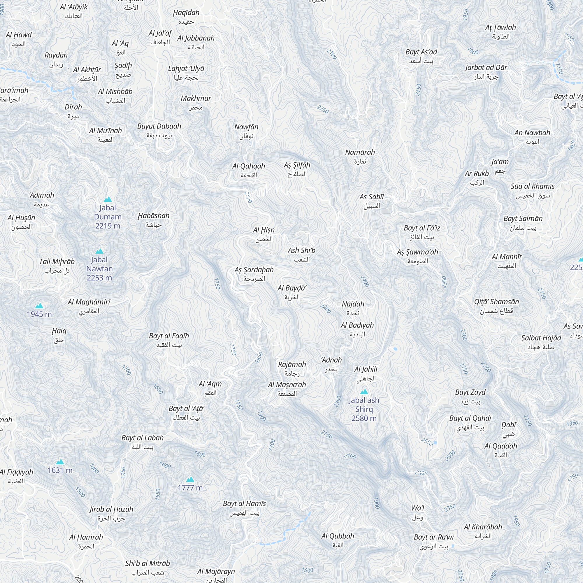 قرية الخربة map