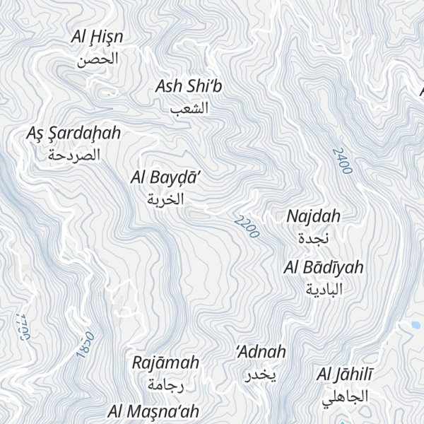 Map of قرية البيضاء