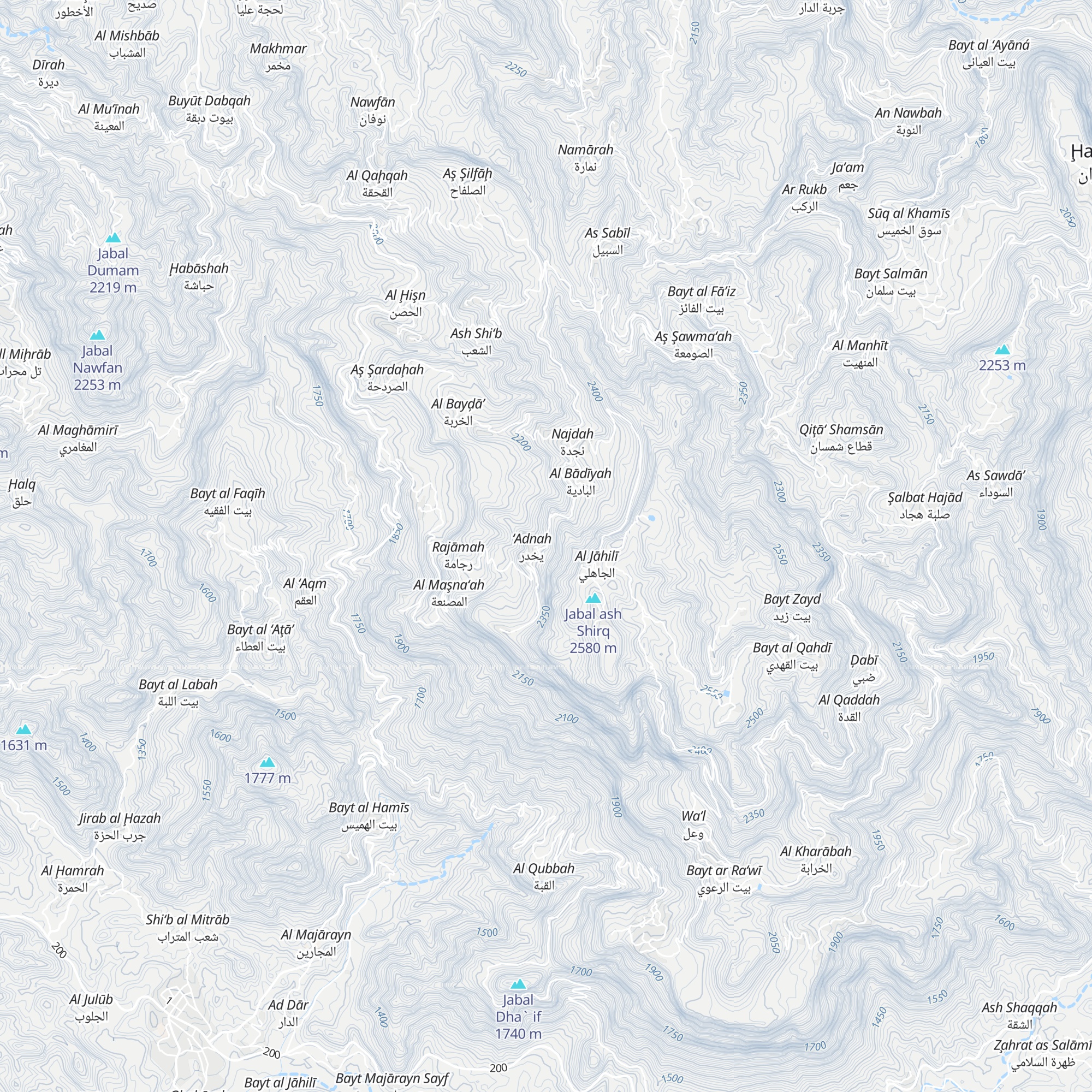 الموسطه map