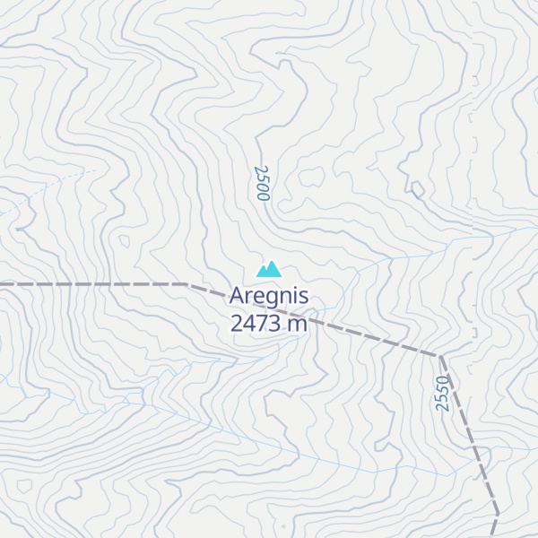 Map of Aregnis