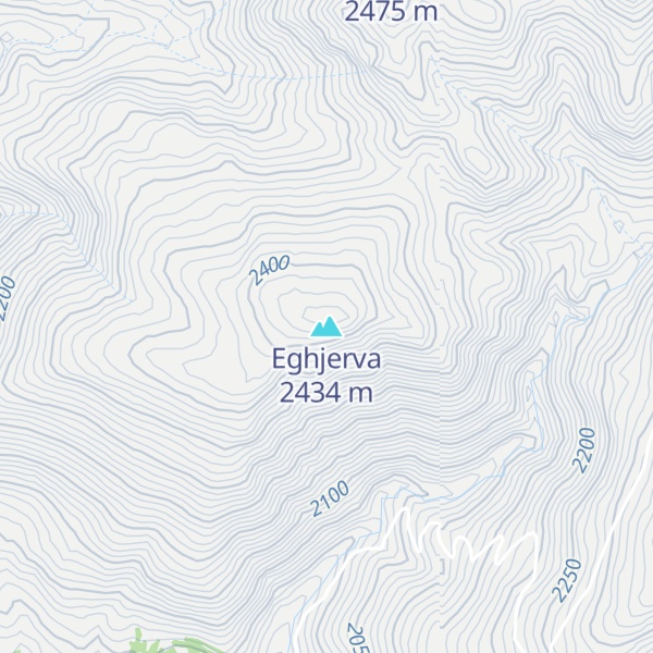 Map of Eghjerva