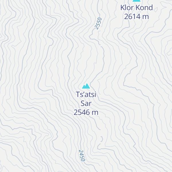 Map of Ts’atsi Sar