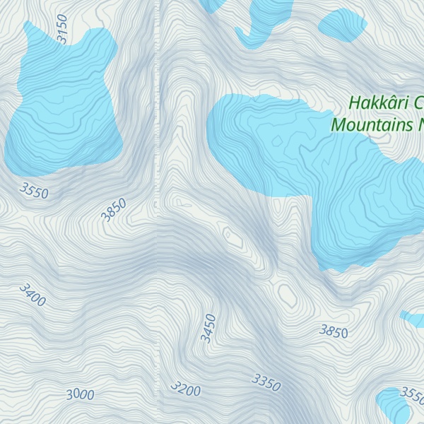 Map of Uludoruk Dağı