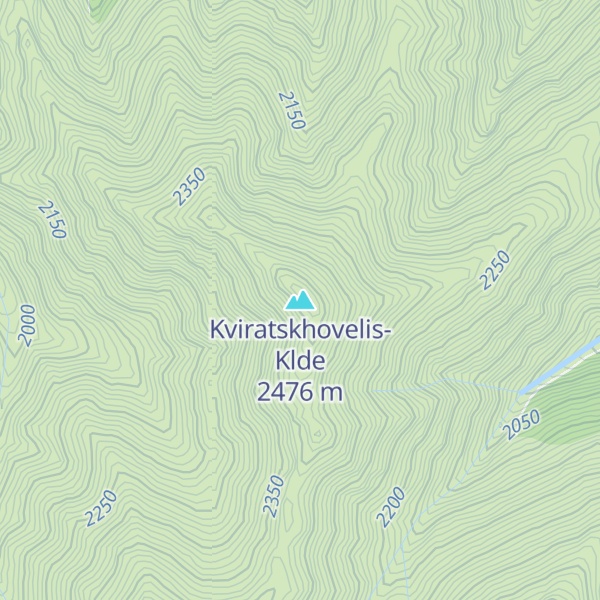 Map of Kviratskhovelis-Klde