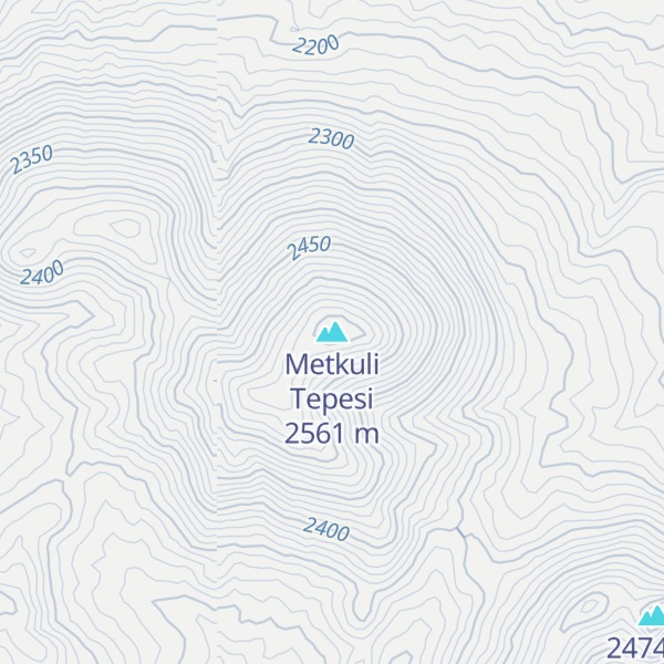 Map of Metkuli Tepesi