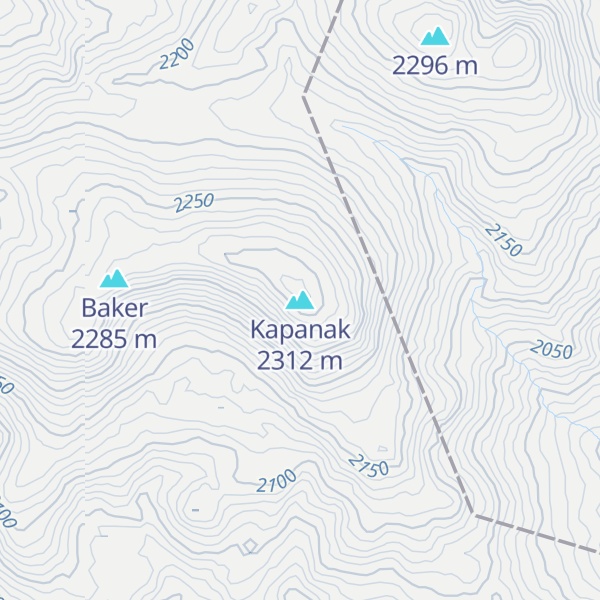 Map of Kapanak