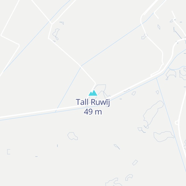 Map of Tall Ruwīj