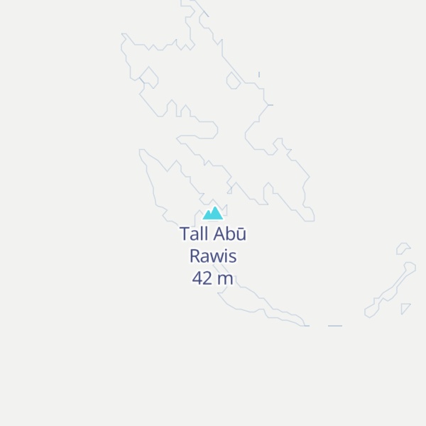 Map of Tall Abū Rawis