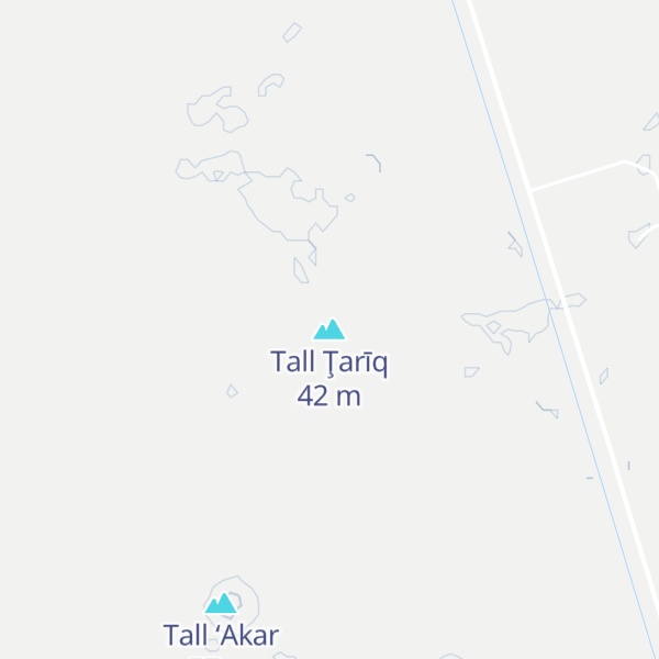 Map of Tall Ţarīq