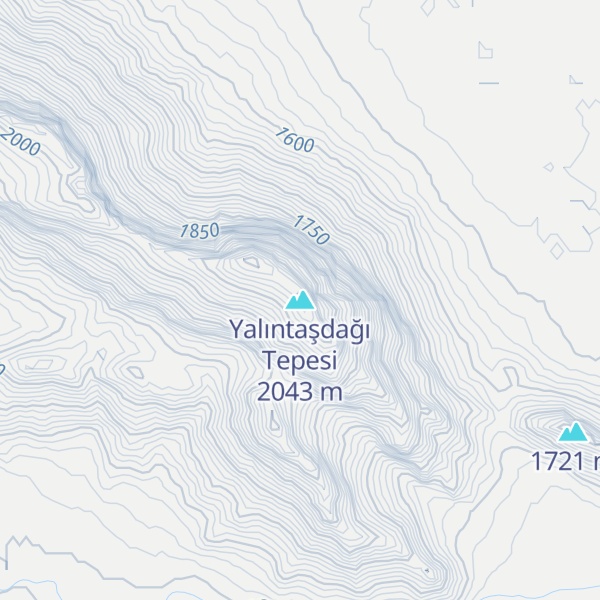 Map of Yalıntaşdağı Tepesi