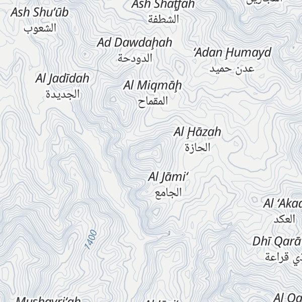 Map of Jabal Haddad