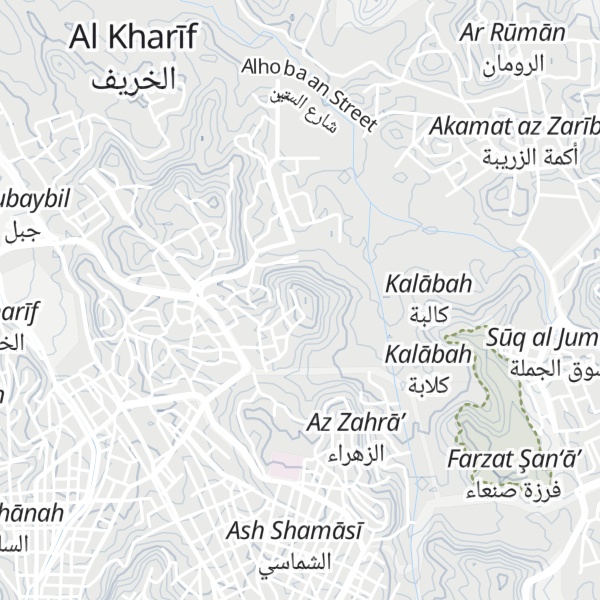 Map of Jabal al Junayd
