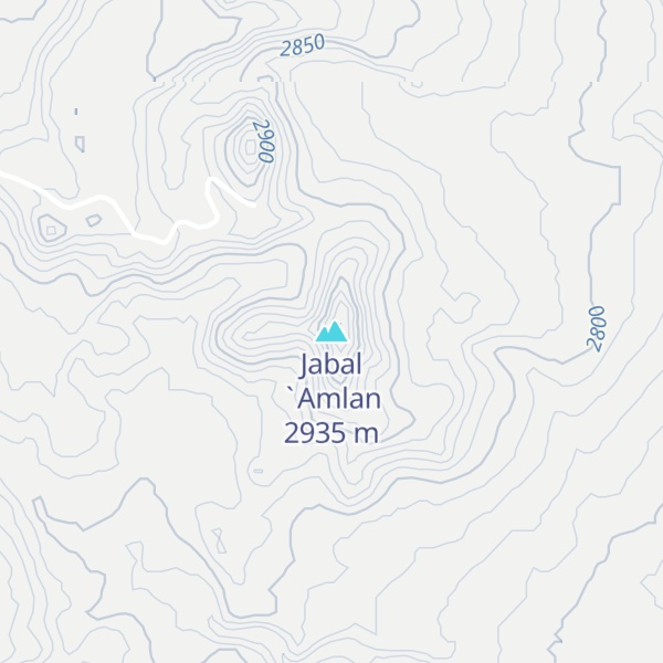 Map of Jabal `Amlan