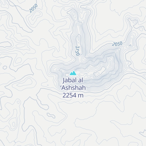 Map of Jabal al ‘Ashshah