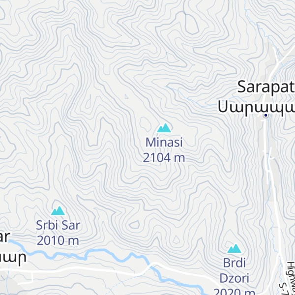 Map of Mamoyi Ts’its’k’ar