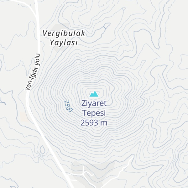 Map of Ziyaret Tepesi