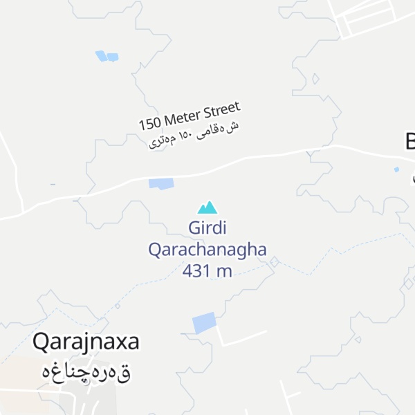 Map of Girdi Qarachanagha