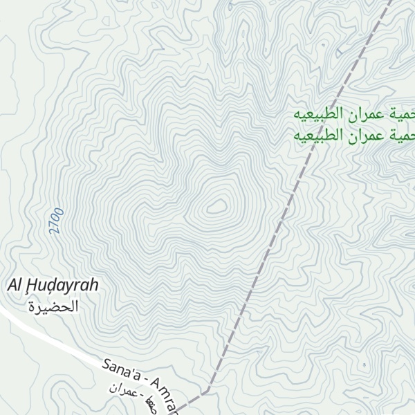 Map of Jabal Zin