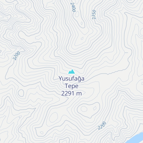 Map of Yusufağa Tepe