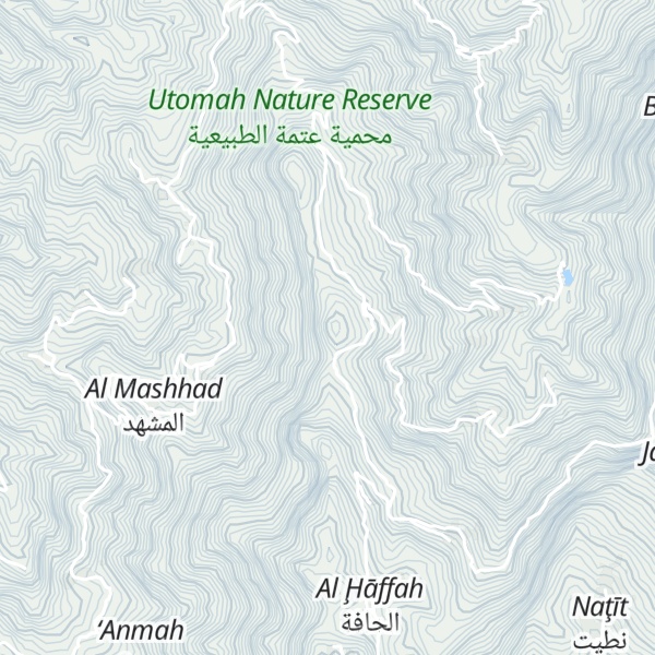 Map of Jabal Shaybah