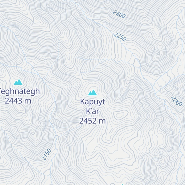 Map of Kapuyt K’ar
