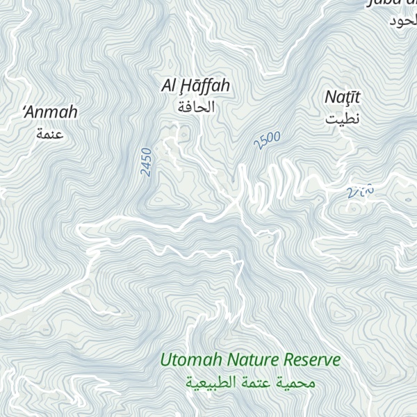 Map of Jabal Rasab