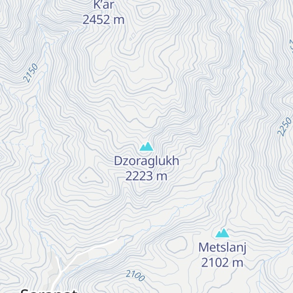 Map of Dzoraglukh