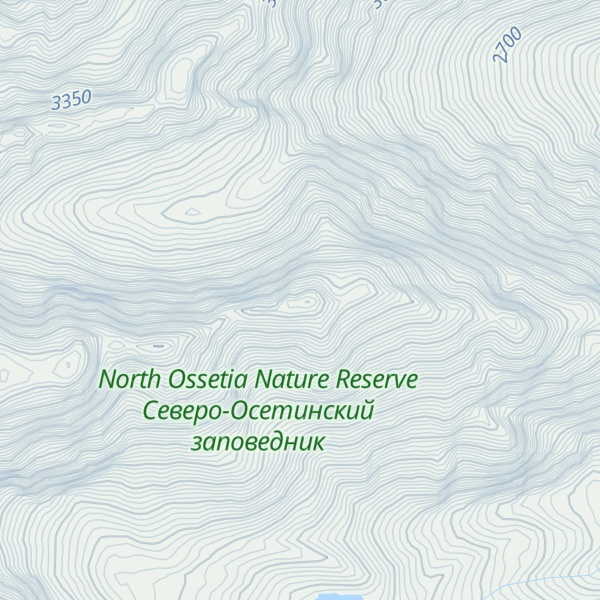 Map of Pik Kvarcevii